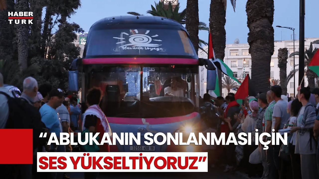 32 Ülkeden Binlerce Kişi Gazze İçin Refah Sınırına Yürüyor
