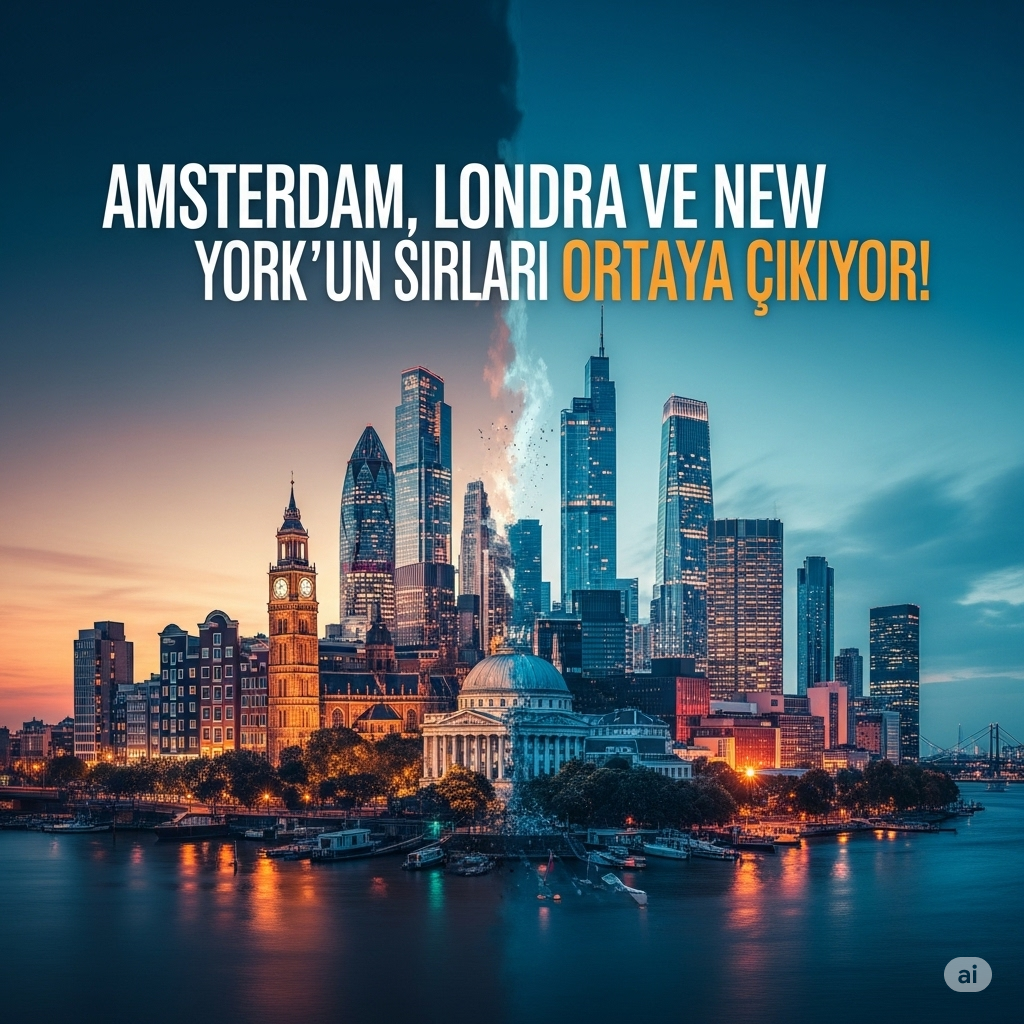 Amsterdam, Londra ve New York'un Sırları Ortaya Çıkıyor!