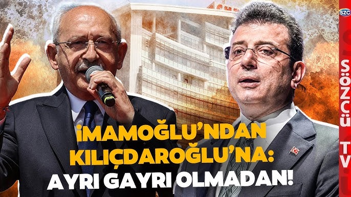 Kılıçdaroğlu ve İmamoğlu Partiyi Bölmek İsteyenlere Net Mesaj Yolladı!