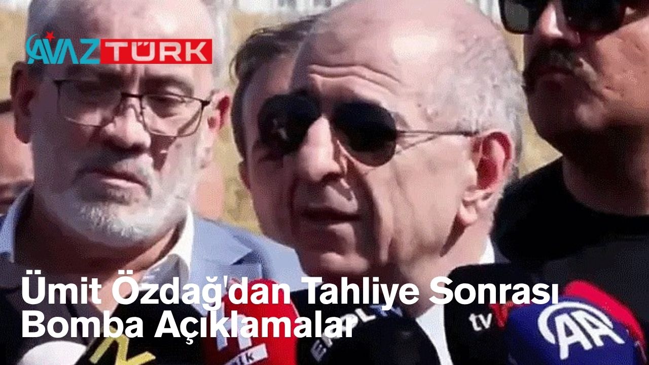Ümit Özdağ'dan Tahliye Sonrası Bomba Açıklamalar