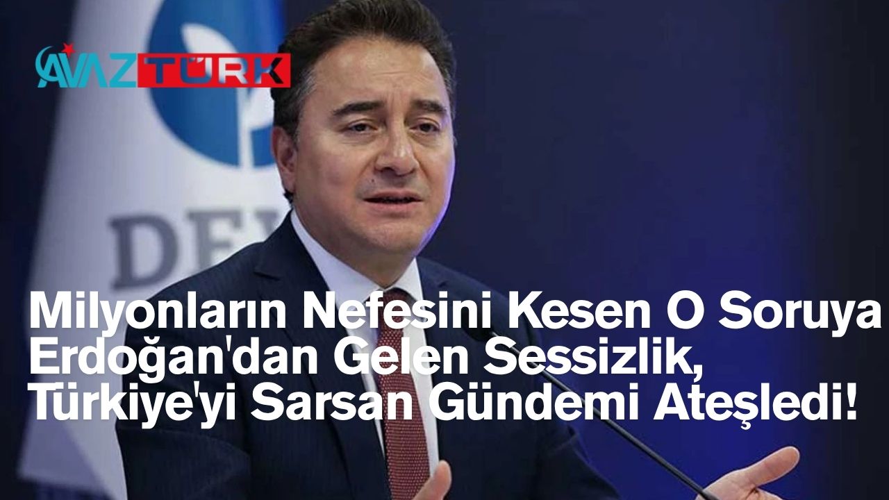 Milyonların Nefesini Kesen O Soruya Erdoğan'dan Gelen Sessizlik, Türkiye'yi Sarsan Gündemi Ateşledi!