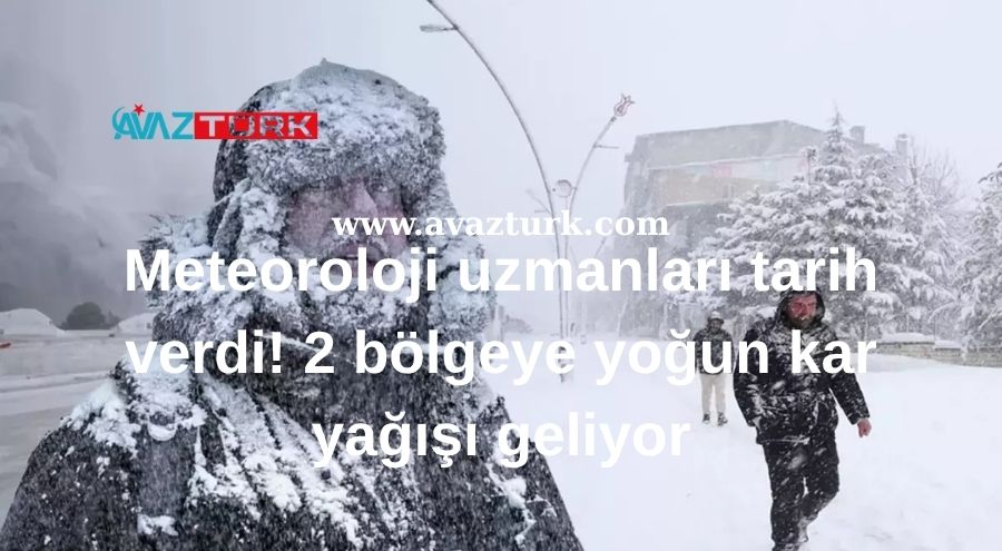 Türkiye Yanarken O Bölgelere Akıl Almaz Kar Yağışı Geliyor!