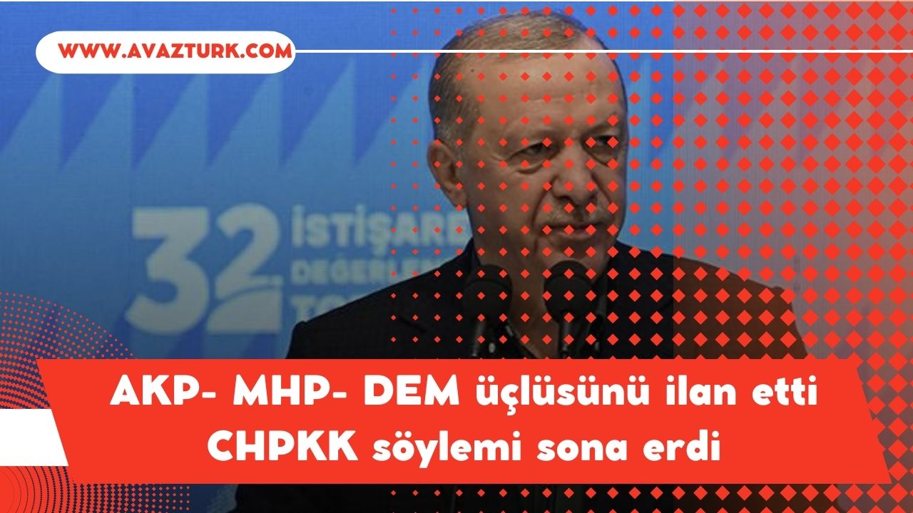 AKP, MHP ve DEM Parti'nin "Terörsüz Türkiye" için birlikte yürüme kararı