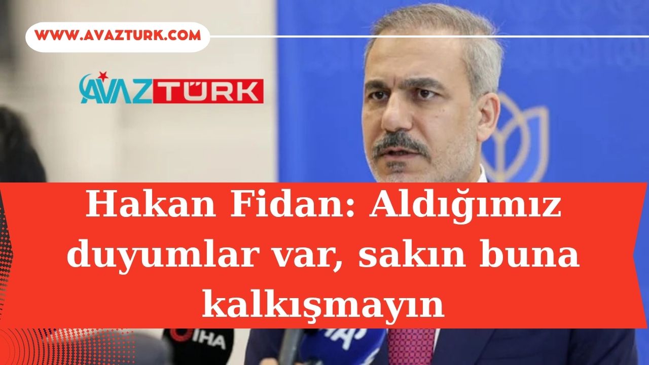 Hakan Fidan'dan Ortadoğu'yu Gerimecek Tek Cümlelik Şok Uyarı