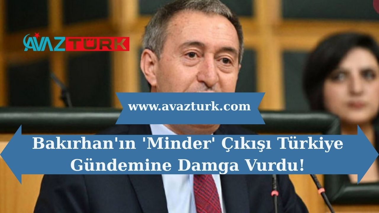 Bakırhan'ın 'Minder' Çıkışı Türkiye Gündemine Damga Vurdu!