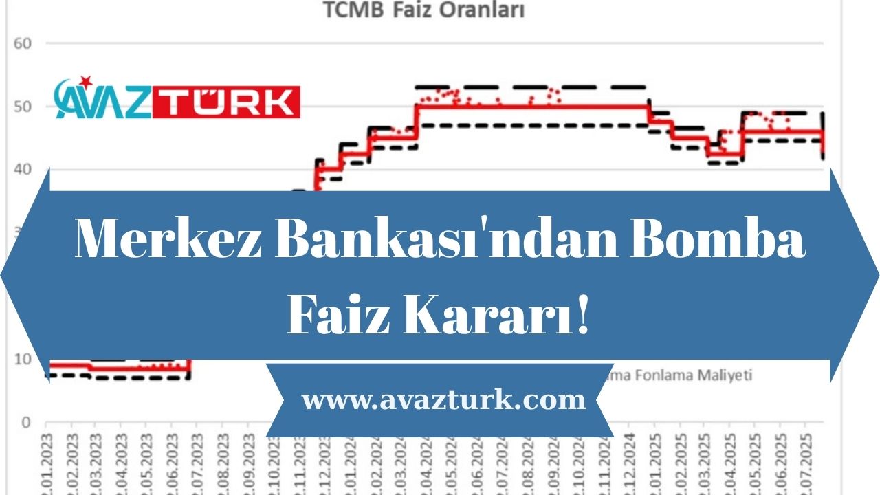 Merkez Bankası'ndan Bomba Faiz Kararı!