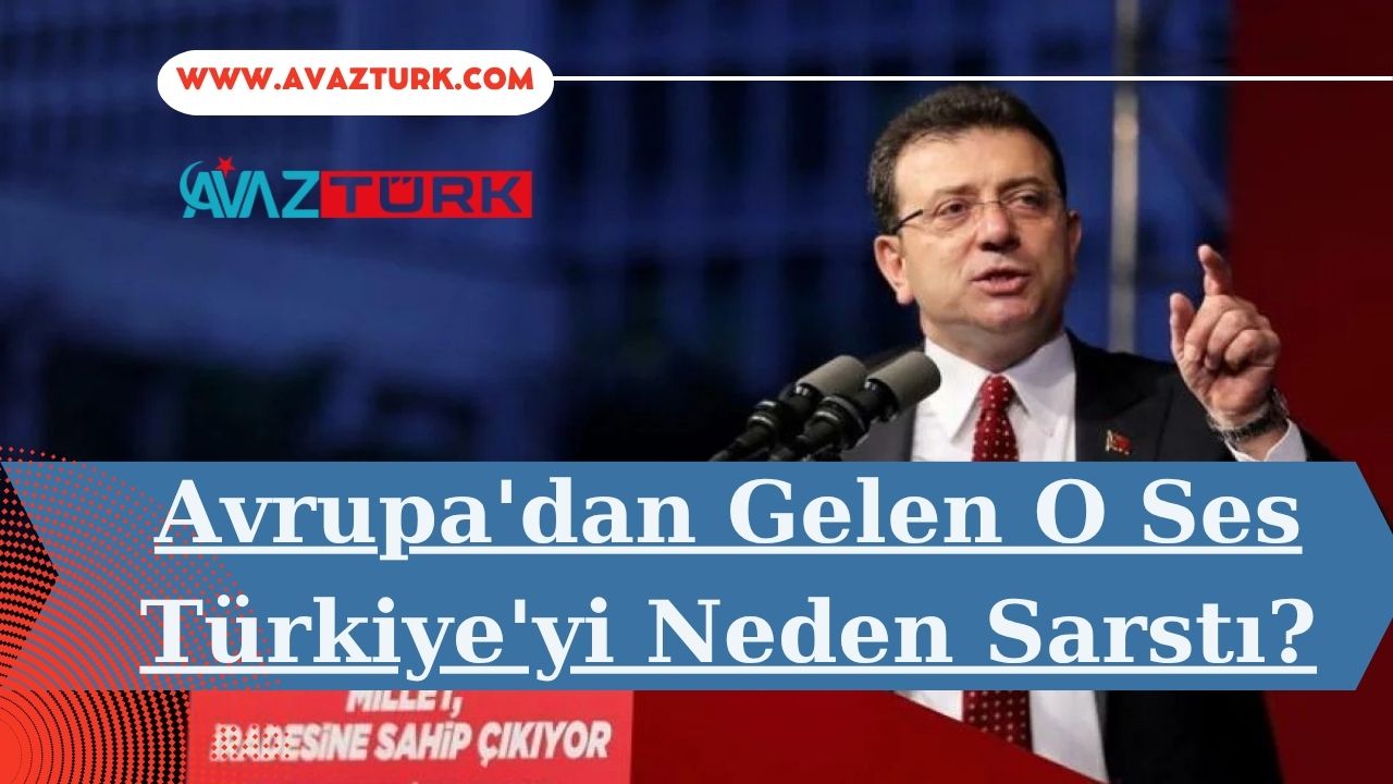 Avrupa'dan Gelen O Ses Türkiye'yi Neden Sarstı?