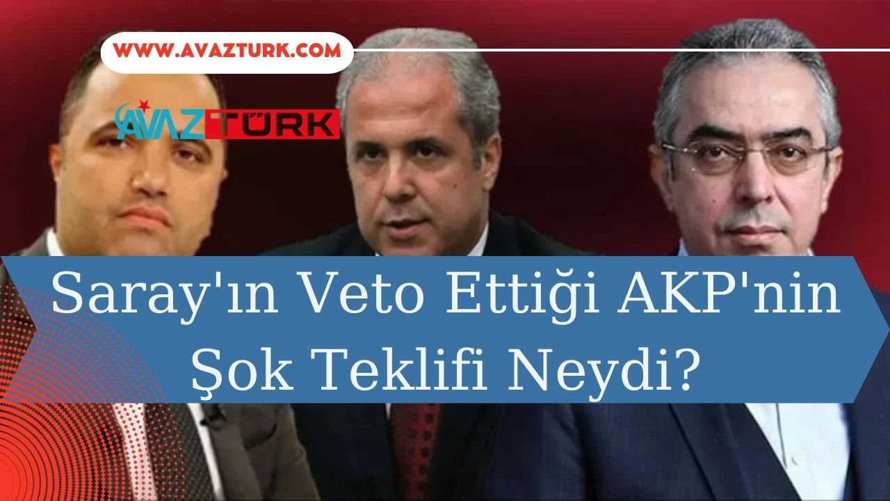Saray'ın Veto Ettiği AKP'nin Şok Teklifi Neydi?
