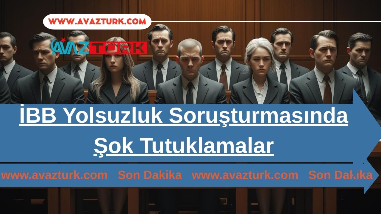 İBB Yolsuzluk Soruşturmasında Şok Tutuklamalar