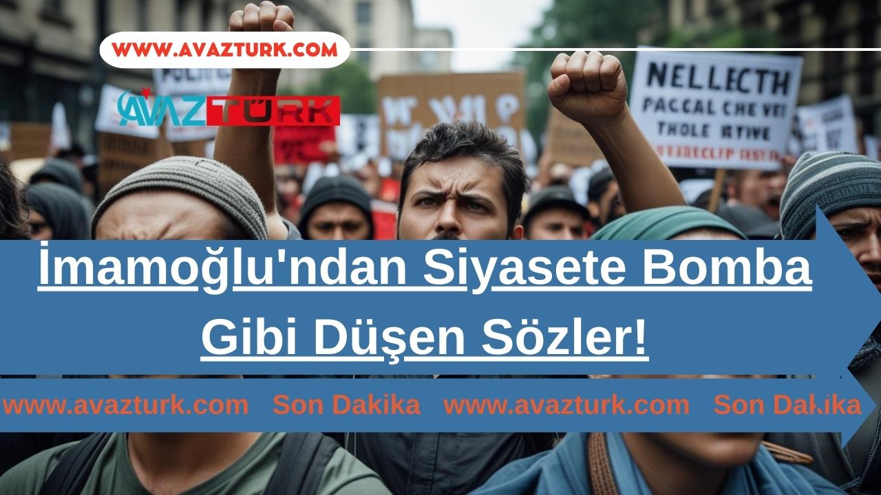 İmamoğlu'ndan Siyasete Bomba Gibi Düşen Sözler!