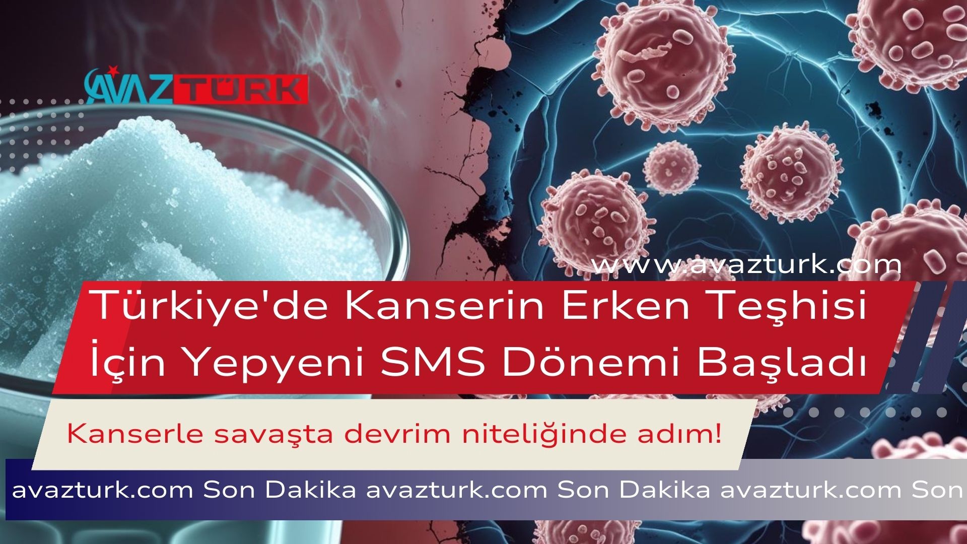 Türkiye'de Kanserin Erken Teşhisi İçin Yepyeni SMS Dönemi Başladı