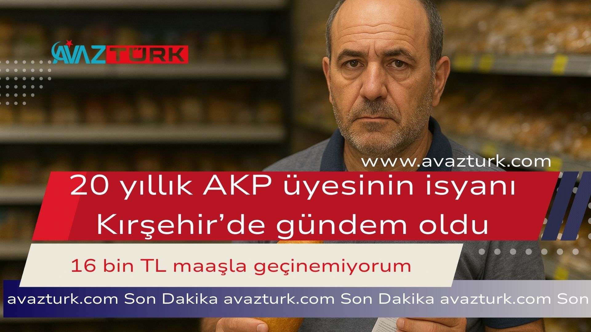 20 yıllık AKP üyesinin isyanı Kırşehir’de gündem oldu