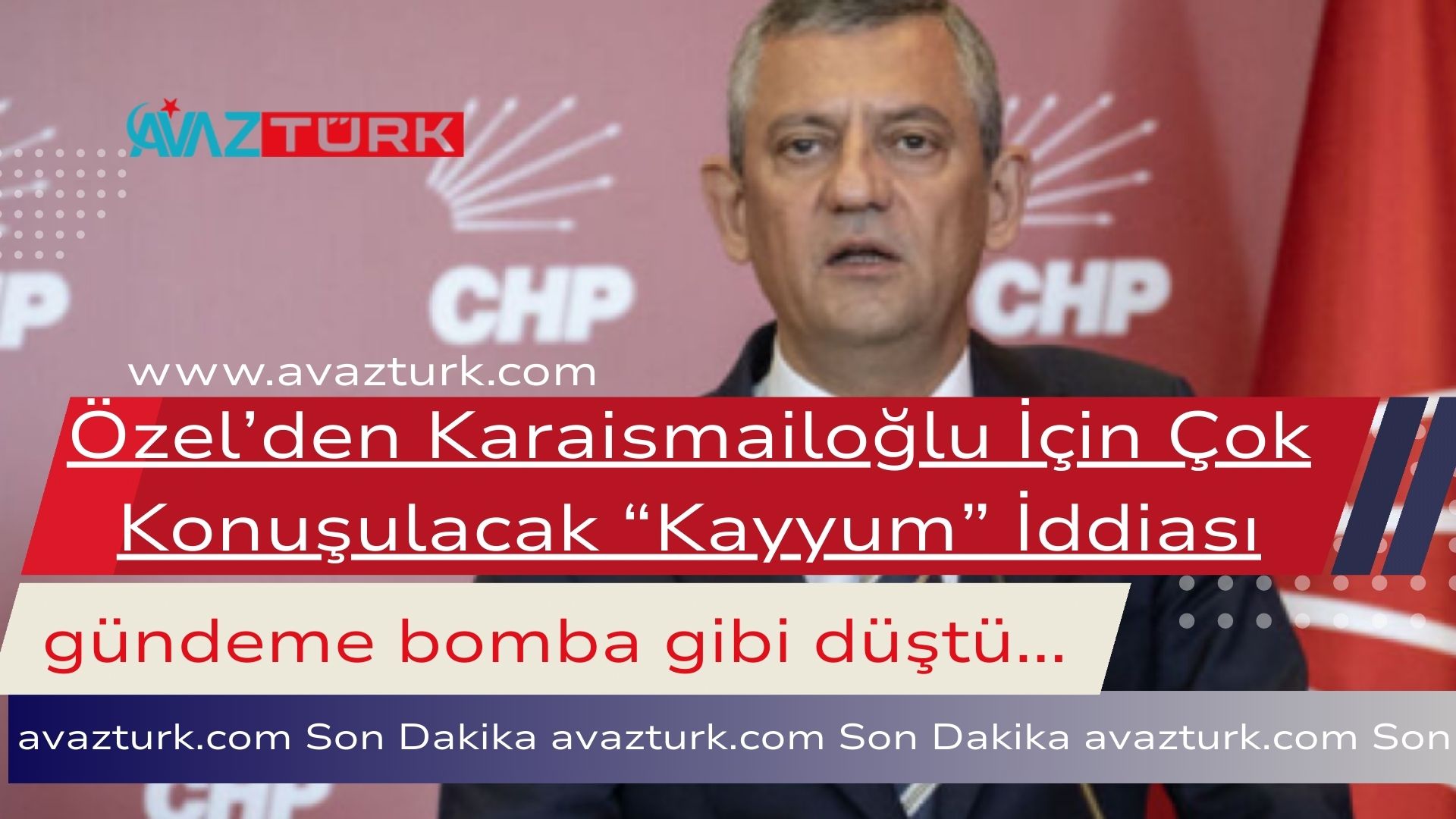 Özel’den Karaismailoğlu İçin Çok Konuşulacak “Kayyum” İddiası