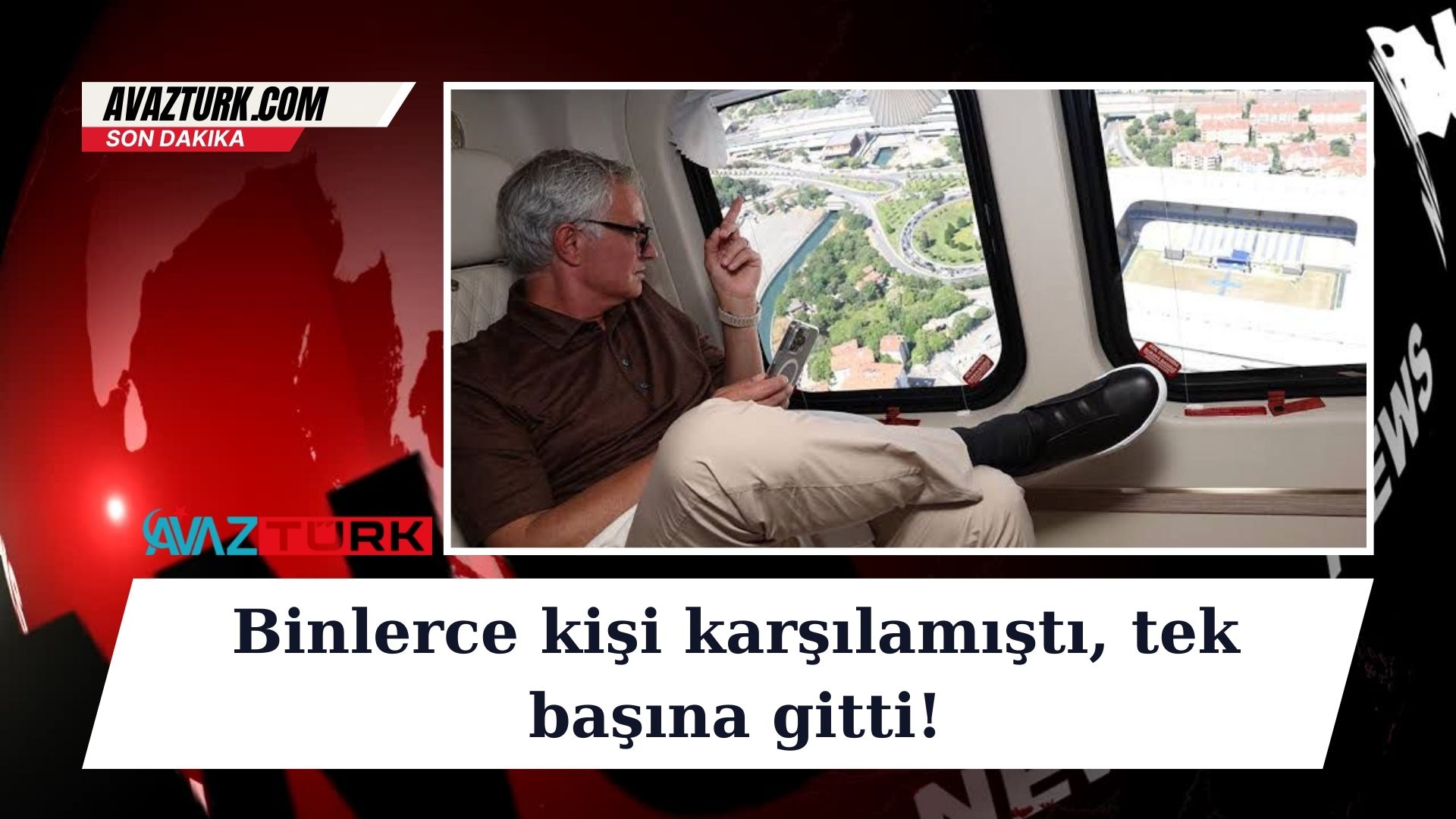 Binlerce Taraftarın Coşkusuyla Geldi, Yalnızlığın Sessizliğinde Gitti!