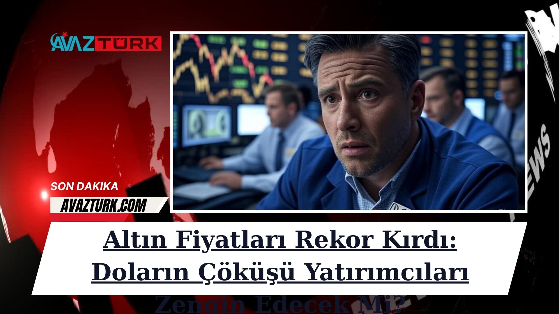 Altın Fiyatları Rekor Kırdı: Doların Çöküşü Yatırımcıları Zengin Edecek Mi?