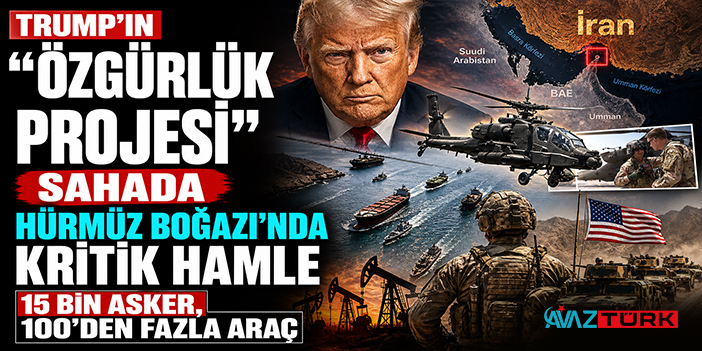 Trump’ın “Özgürlük Projesi” Sahada! Hürmüz Boğazı’nda Kritik Hamle
