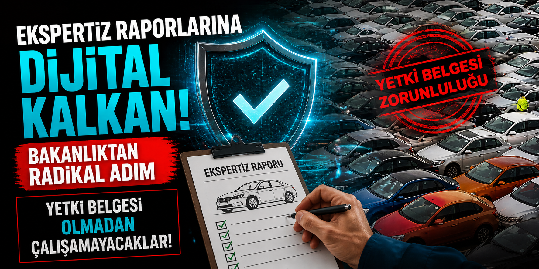 Ekspertiz Raporlarına Dijital Kalkan! Bakanlıktan Radikal Adım