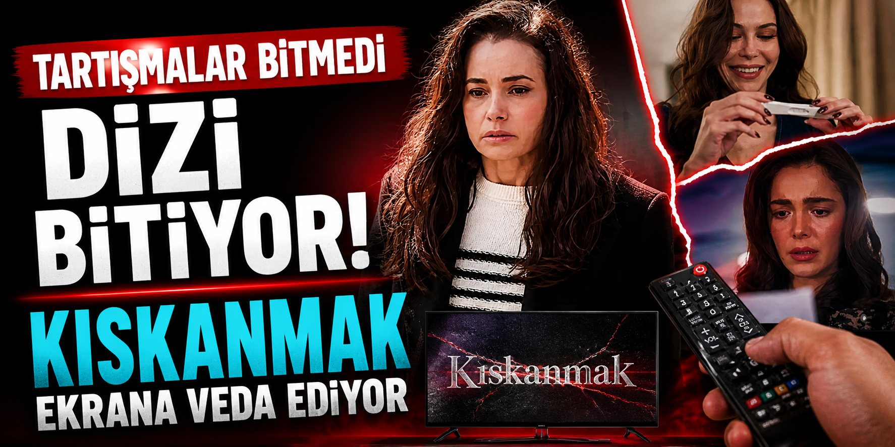 Tartışmalar Bitmedi, Dizi Bitiyor! Kıskanmak Ekrana Veda Ediyor