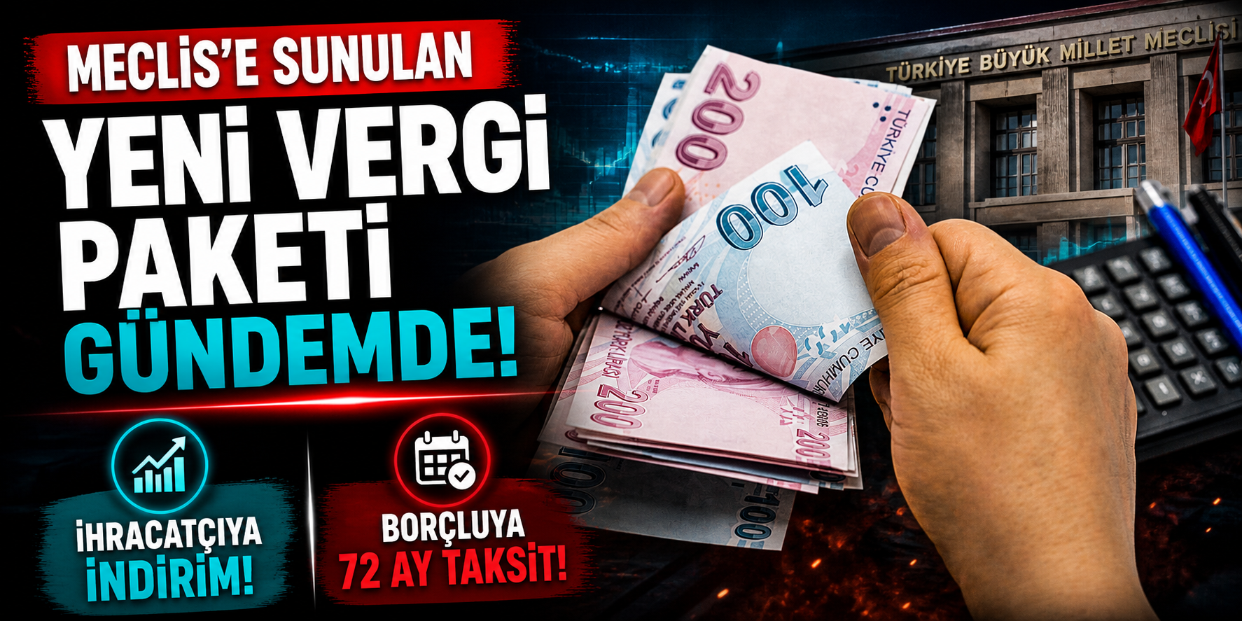 Meclis’e Gelen Teklif Piyasayı Hareketlendirdi! Vergilerde Büyük Değişim