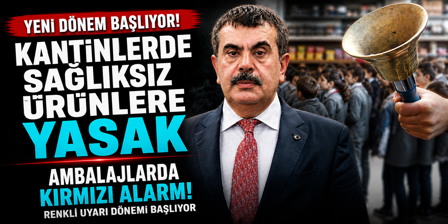 Kantinlerde Büyük Temizlik! Sağlıksız Ürünlere Geçit Yok
