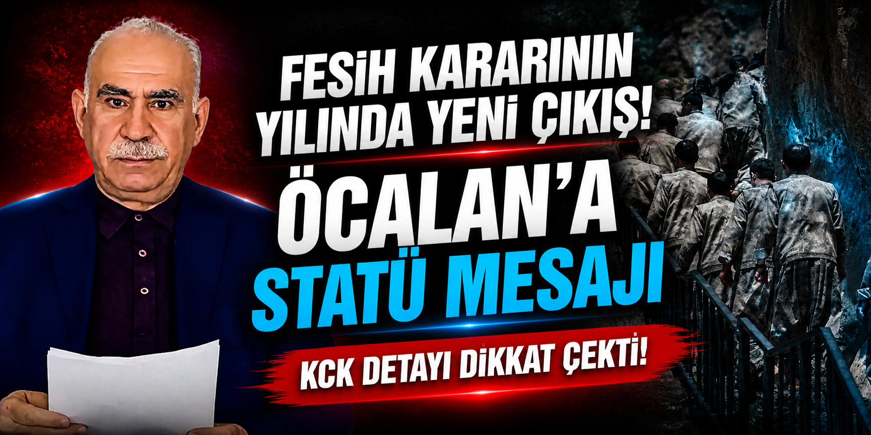 PKK’nın Fesih Yıl Dönümünde Yeni Mesaj! Öcalan’a Statü Vurgusu