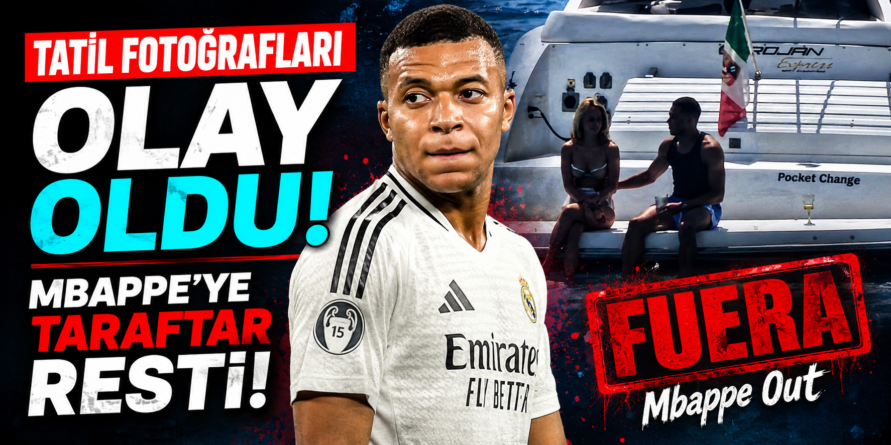Tatil Fotoğrafları Olay Oldu! Mbappe’ye Taraftar Resti