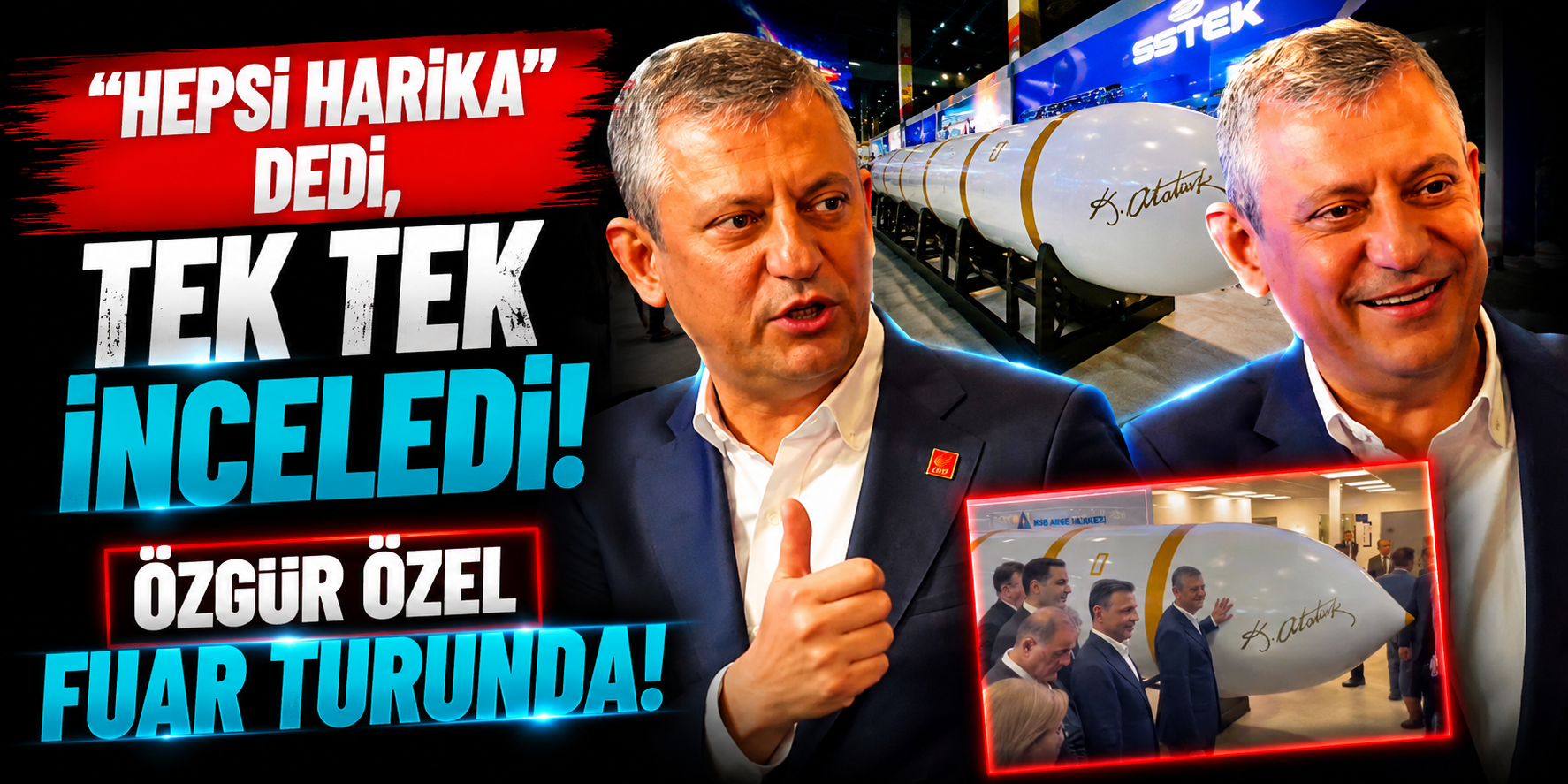 SAHA 2026’da Dikkat Çeken Ziyaret: Özgür Özel’den “Hepsi Harika” Yorumu