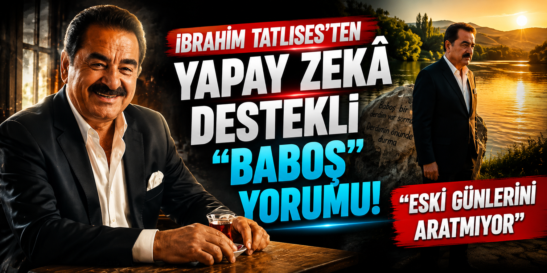 İbrahim Tatlıses’ten Yapay Zekâ Destekli “Baboş” Yorumu! “Eski Günlerini Aratmıyor”