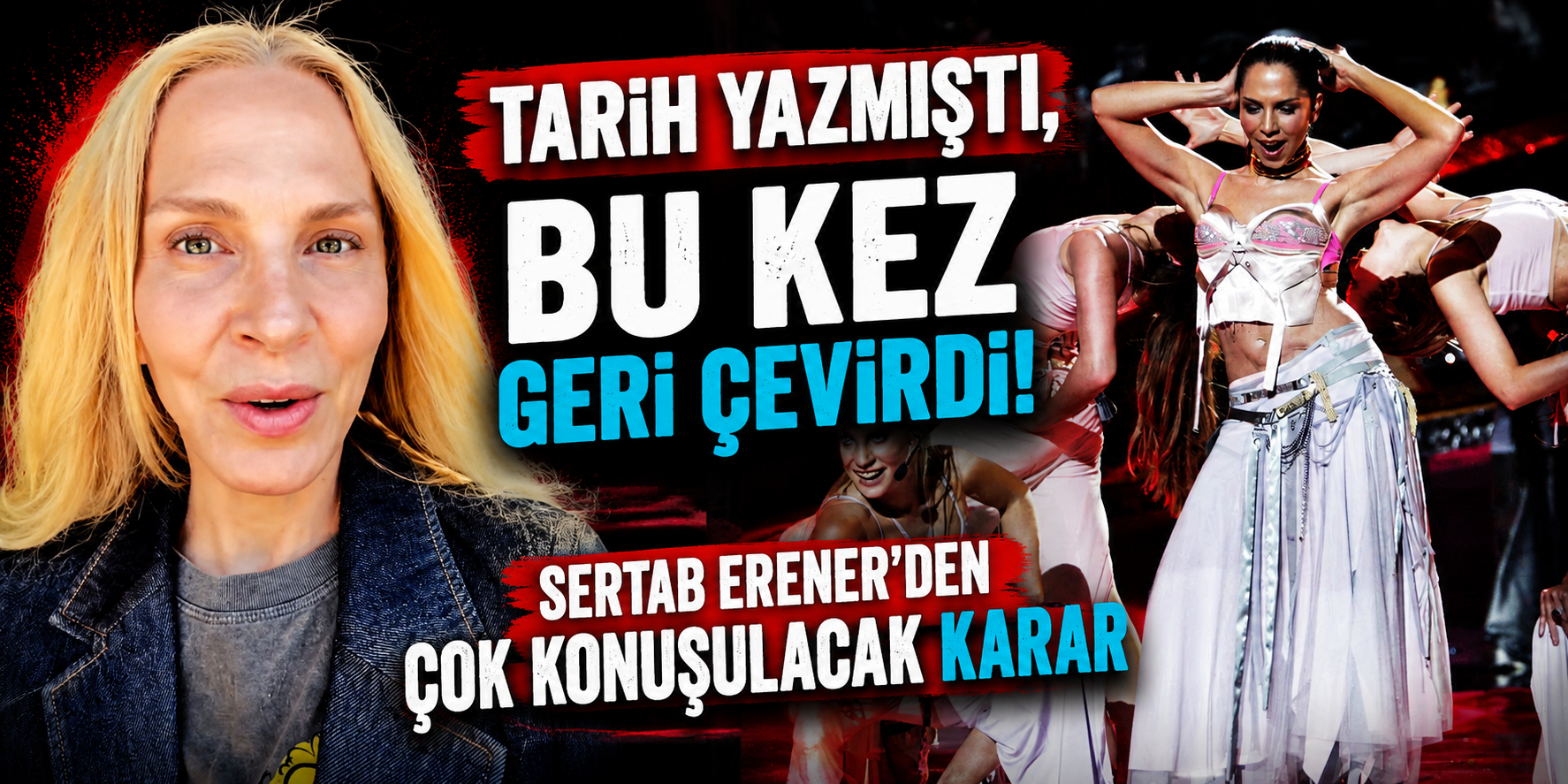 Sertab Erener’den Eurovision Sürprizi! Daveti Geri Çevirdi