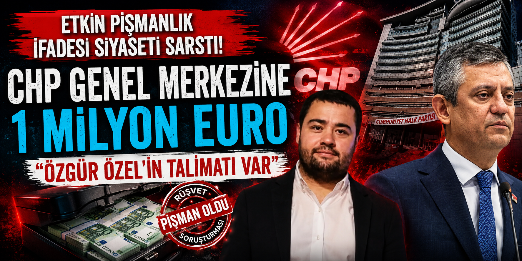 Etkin Pişmanlık İfadesi Siyaseti Sarstı! Mustafa Gökhan Böcek’ten 1 Milyon Euro İddiası