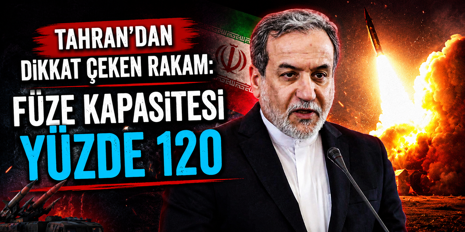Tahran’dan Dikkat Çeken Rakam: Füze Kapasitesi Yüzde 120