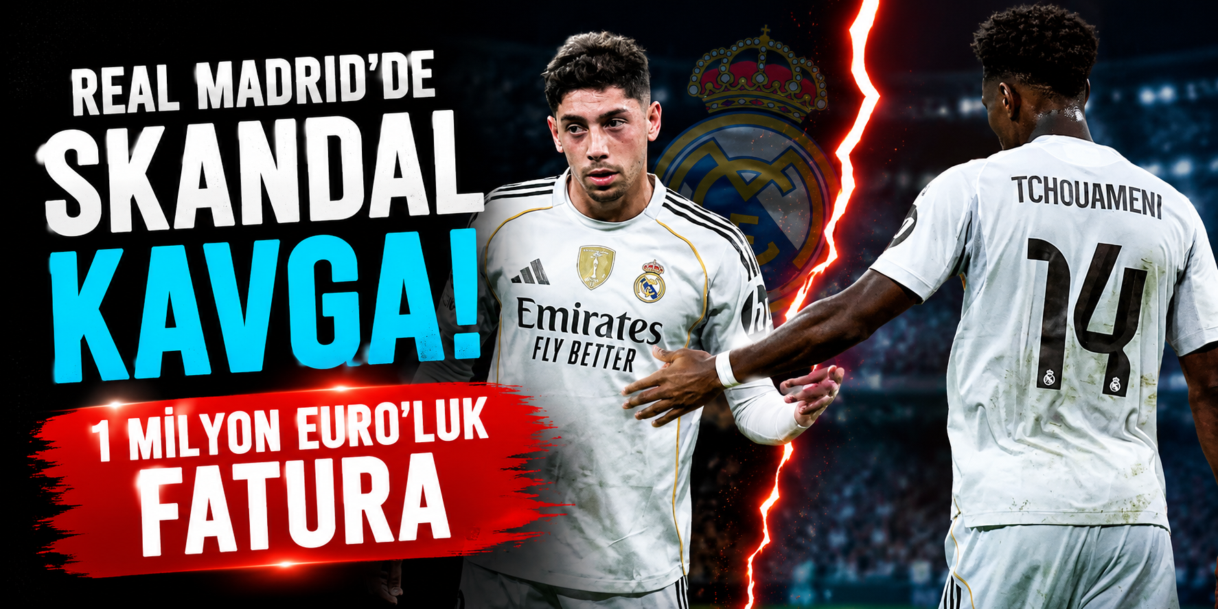 Real Madrid’de Skandal Kavga! 1 Milyon Euro’luk Fatura
