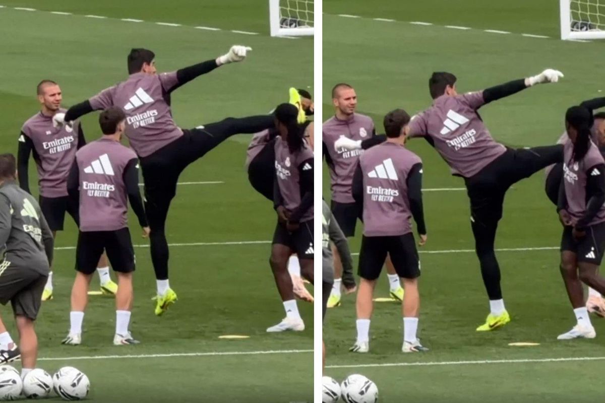 Real Madrid’de Sular Durulmuyor! Courtois’dan Mbappe’ye Şok Müdahale