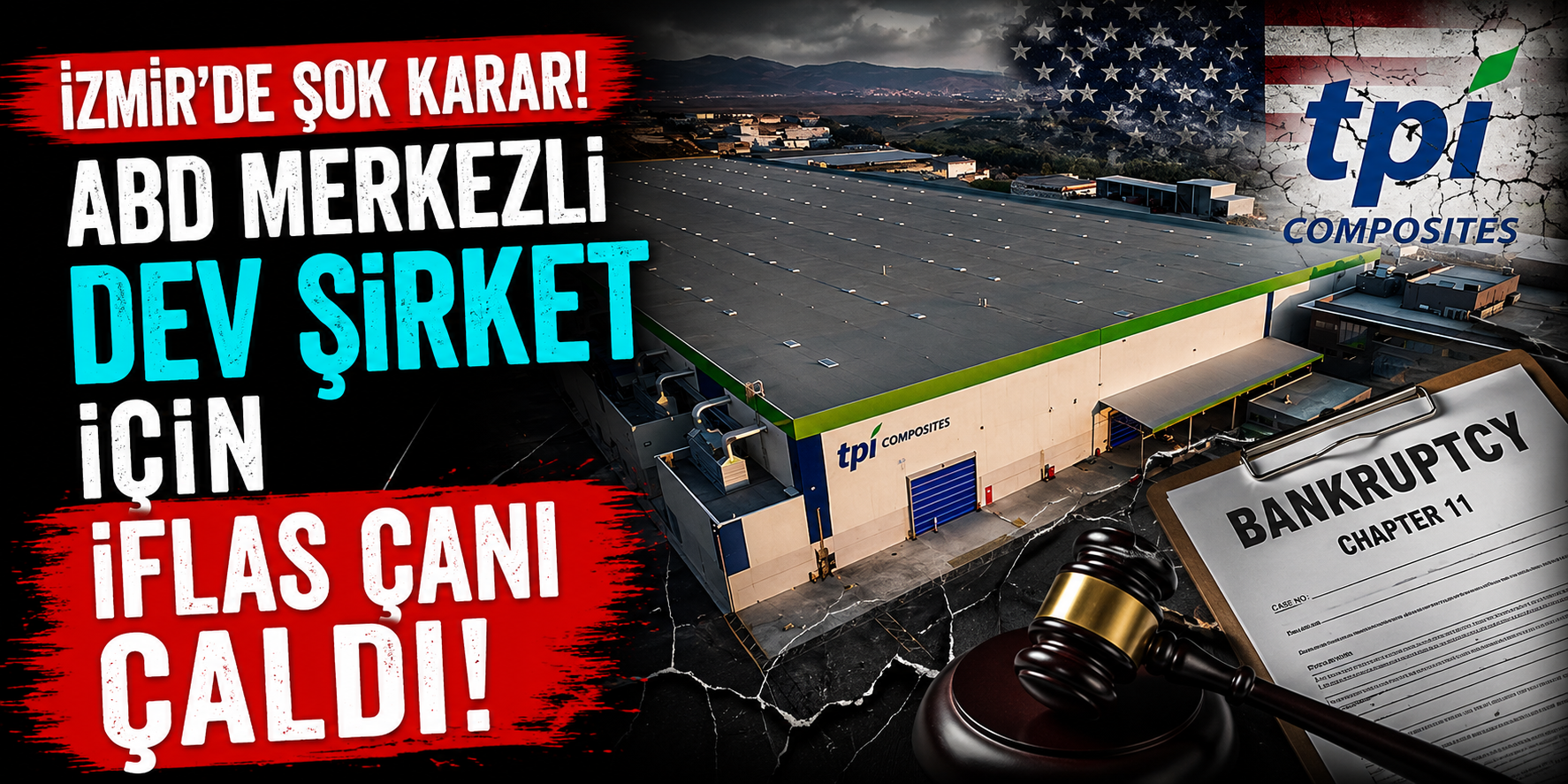 İzmir’de Şok Karar! ABD Merkezli Dev Şirket İçin İflas Çanı Çaldı