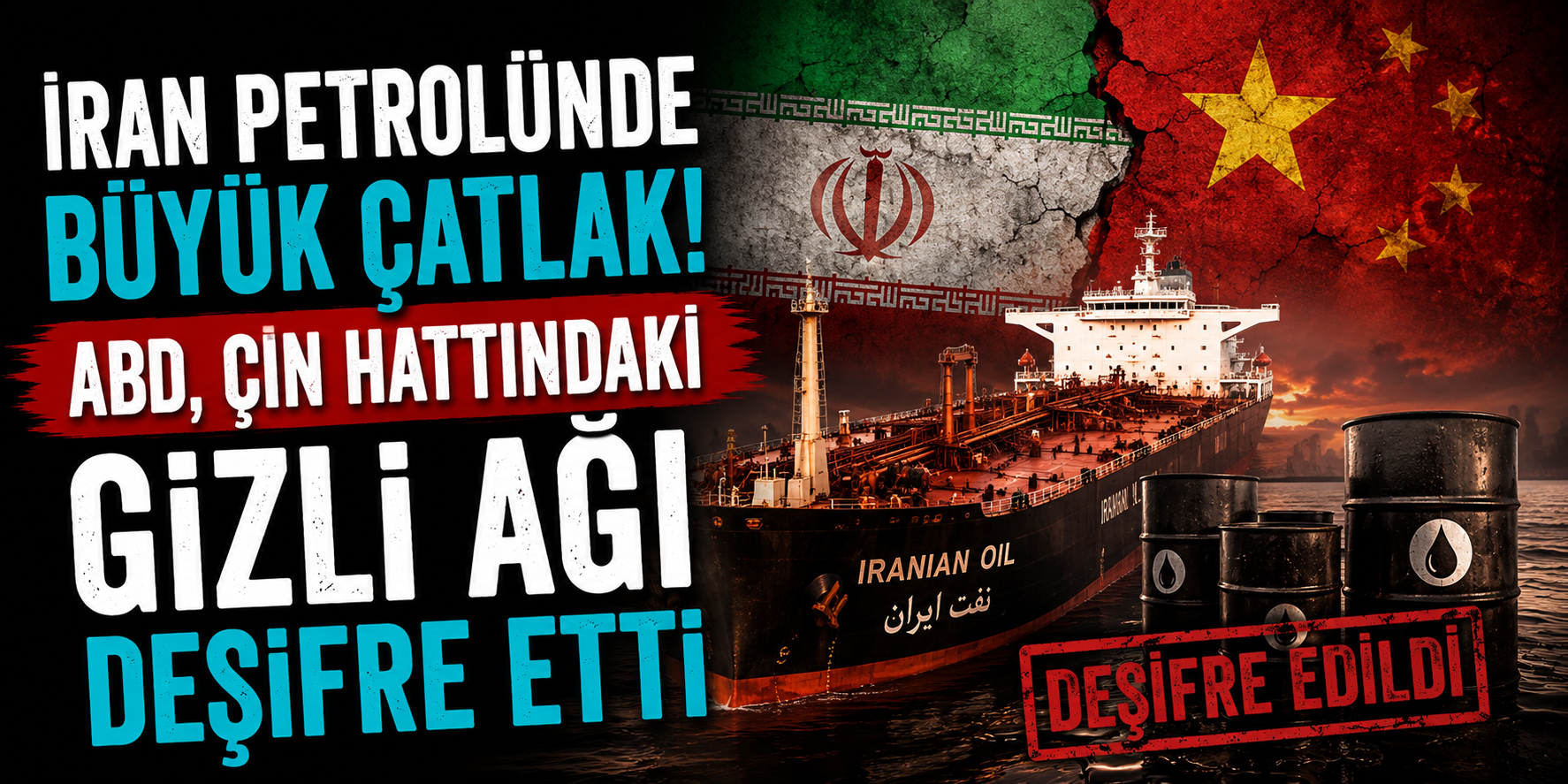 ABD’den İran Petrol Ağına Sert Darbe! Çin’e Satış Yapan 12 Kişi ve Şirkete Yaptırım