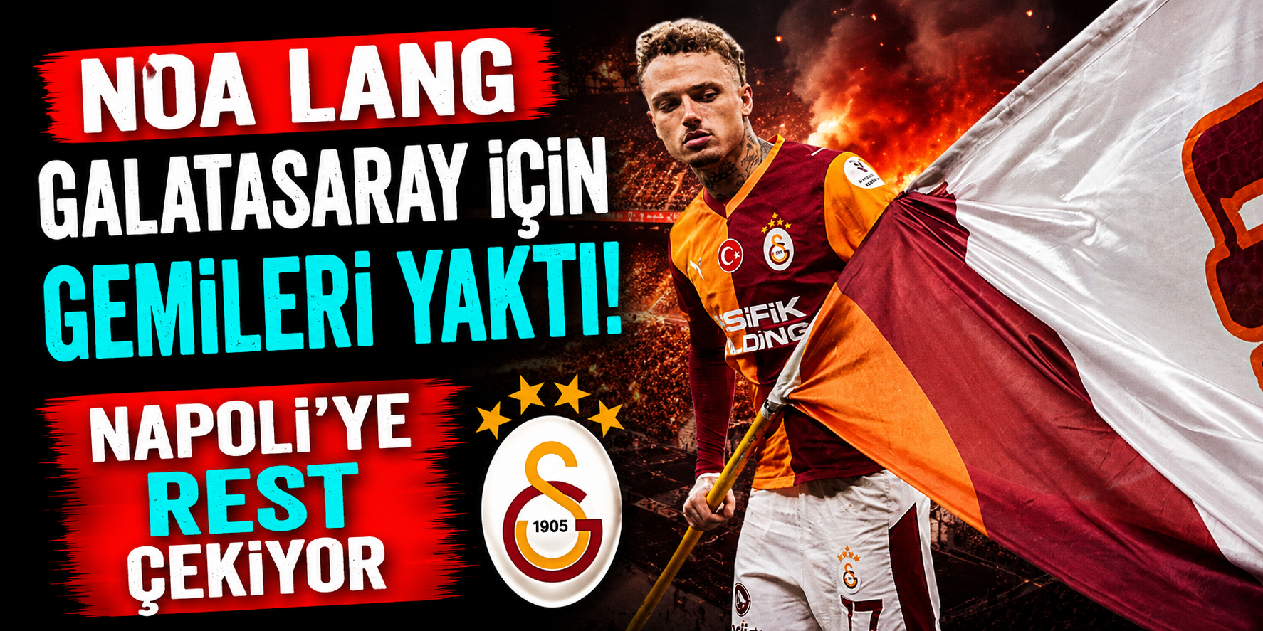 Noa Lang Galatasaray İçin Gemileri Yaktı! Napoli’ye Rest Çekiyor