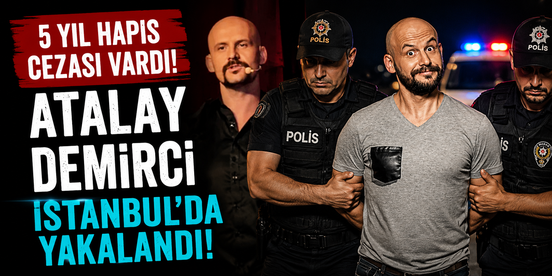 5 Yıl Hapis Cezası Bulunuyordu! Atalay Demirci İstanbul’da Yakalandı