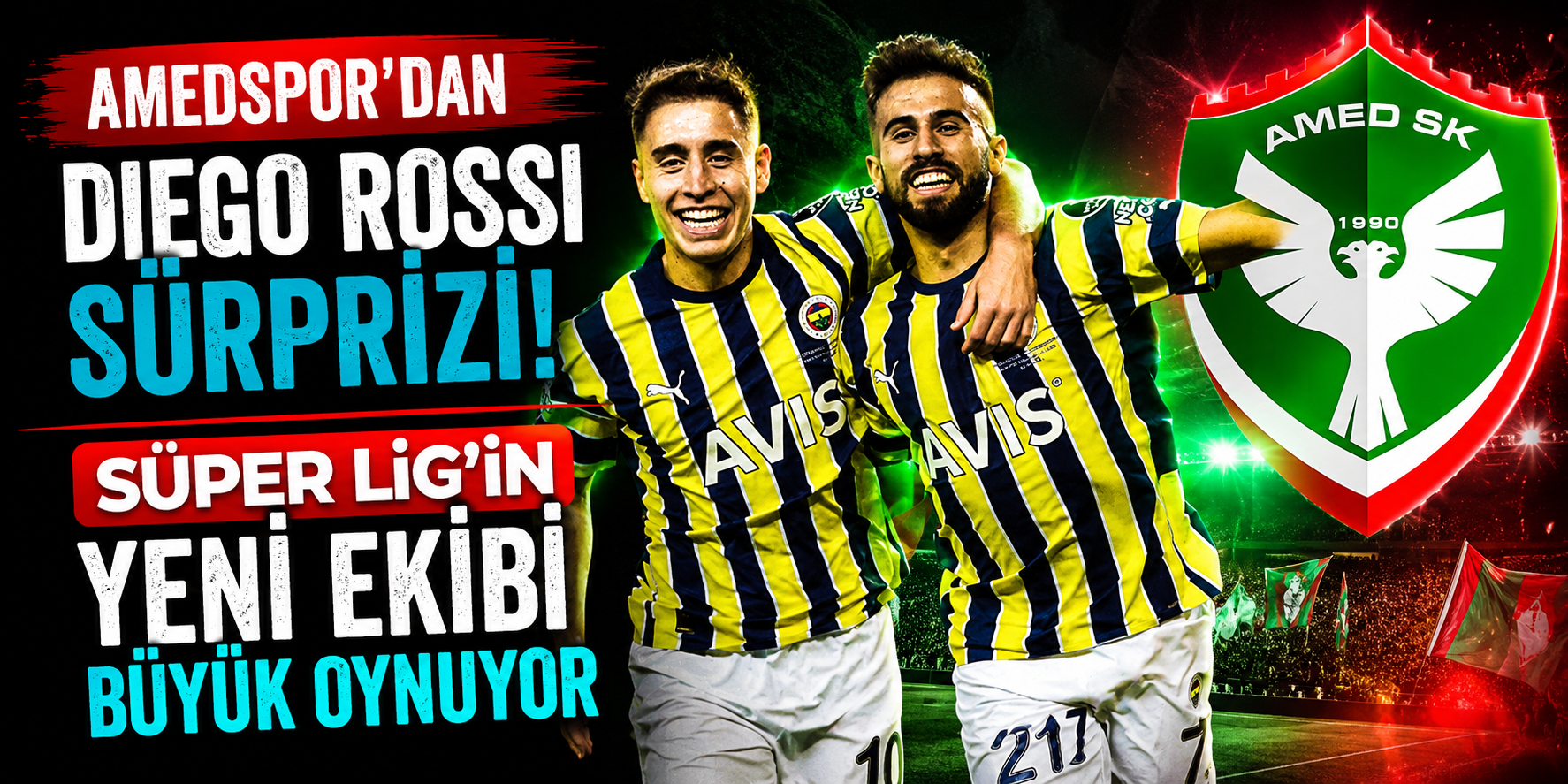 Amedspor’dan Diego Rossi Sürprizi! Süper Lig’in Yeni Ekibi Büyük Oynuyor