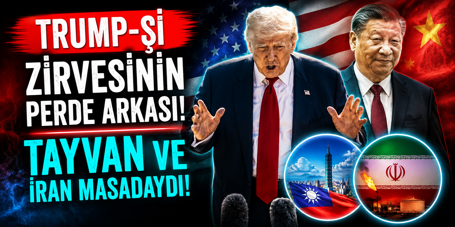 Trump-Şi Zirvesinin Perde Arkası! Tayvan ve İran Masadaydı