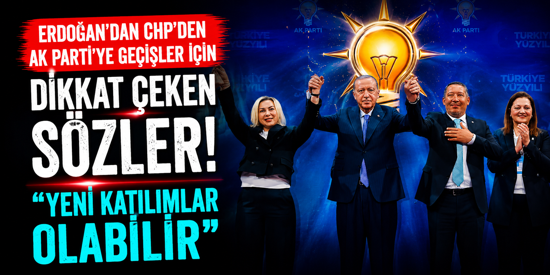 Erdoğan’dan CHP’den AK Parti’ye Geçişler İçin Dikkat Çeken Sözler: “Yeni Katılımlar Olabilir”