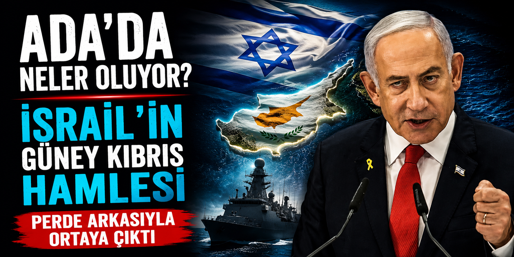 Ada’da Neler Oluyor? İsrail’in Güney Kıbrıs Hamlesi Perde Arkasıyla Ortaya Çıktı