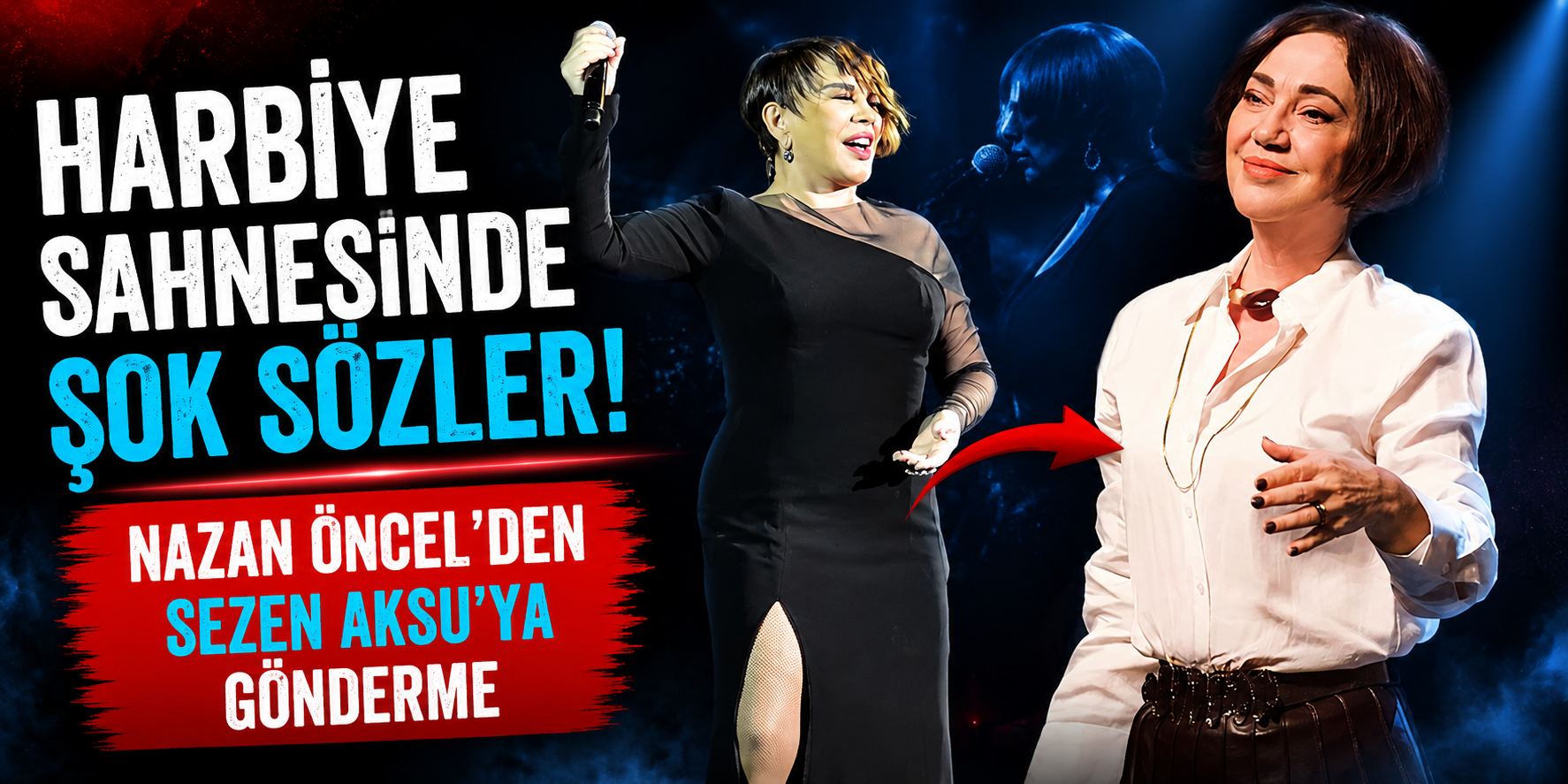 Harbiye’de Bomba Sözler! Nazan Öncel’den Sezen Aksu’ya Olay Gönderme