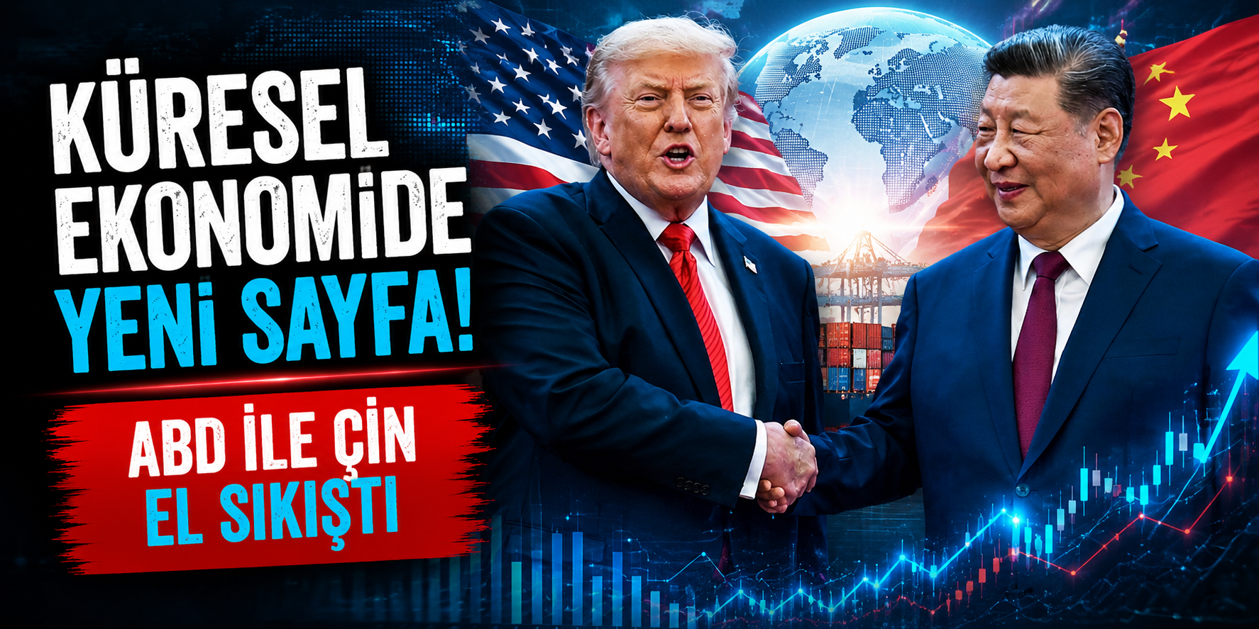 Küresel Ekonomide Yeni Sayfa! ABD ile Çin El Sıkıştı
