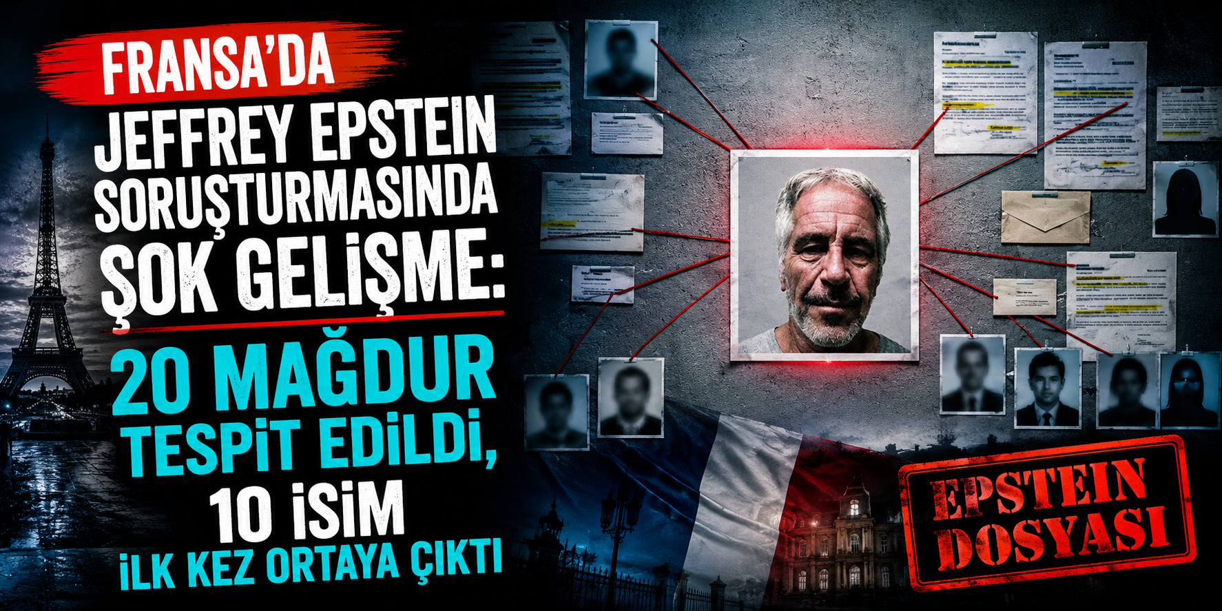 Jeffrey Epstein Soruşturmasında Şok Gelişme: 20 Mağdur Tespit Edildi, 10 İsim İlk Kez Ortaya Çıktı