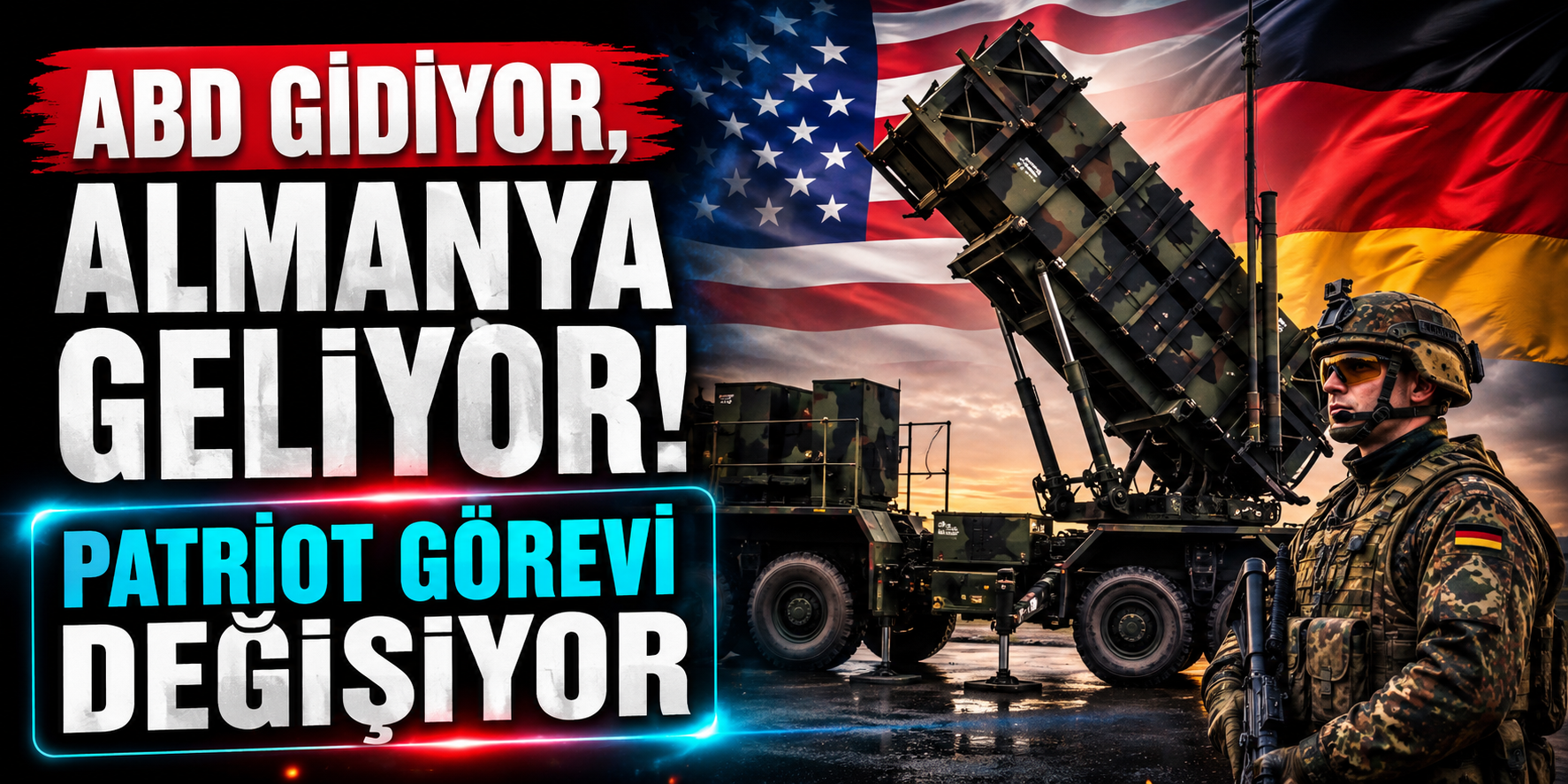 ABD Gidiyor, Almanya Geliyor: Patriot Görevi Değişiyor