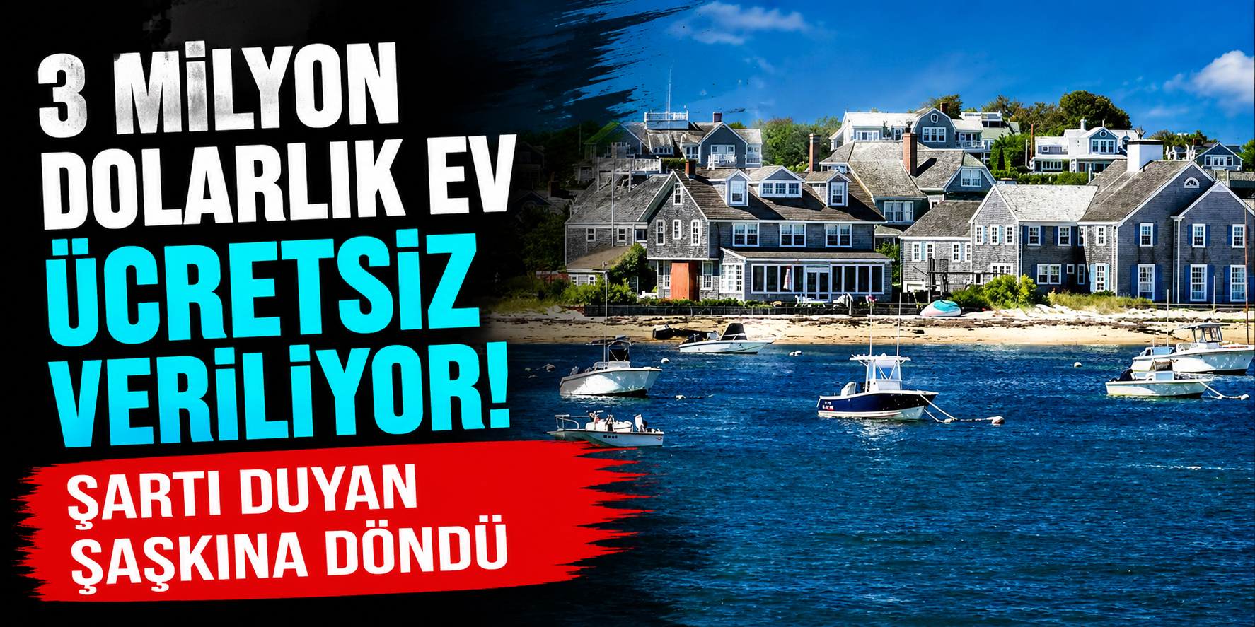 3 Milyon Dolarlık Ev Ücretsiz Veriliyor: Şartı Duyaan Şaşkına Döndü
