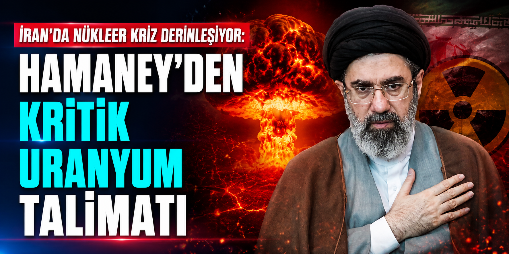 İran’da Nükleer Kriz Derinleşiyor: Hamaney’den Kritik Uranyum Talimatı