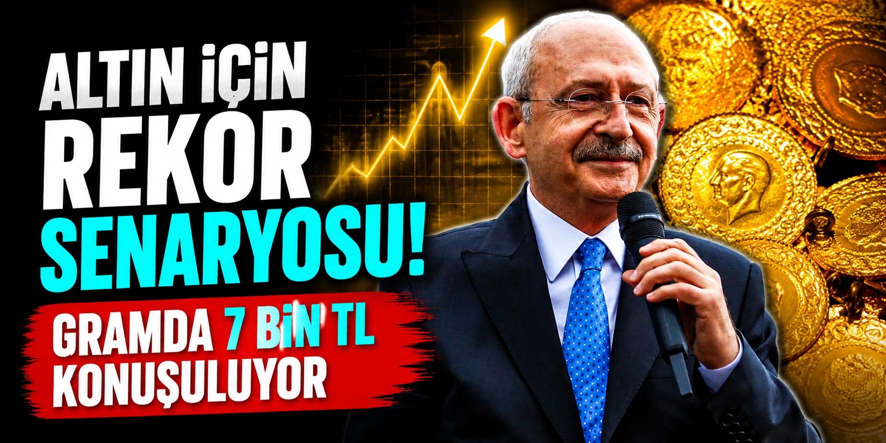Altın İçin Rekor Senaryosu! Gramda 7 Bin TL Konuşuluyor