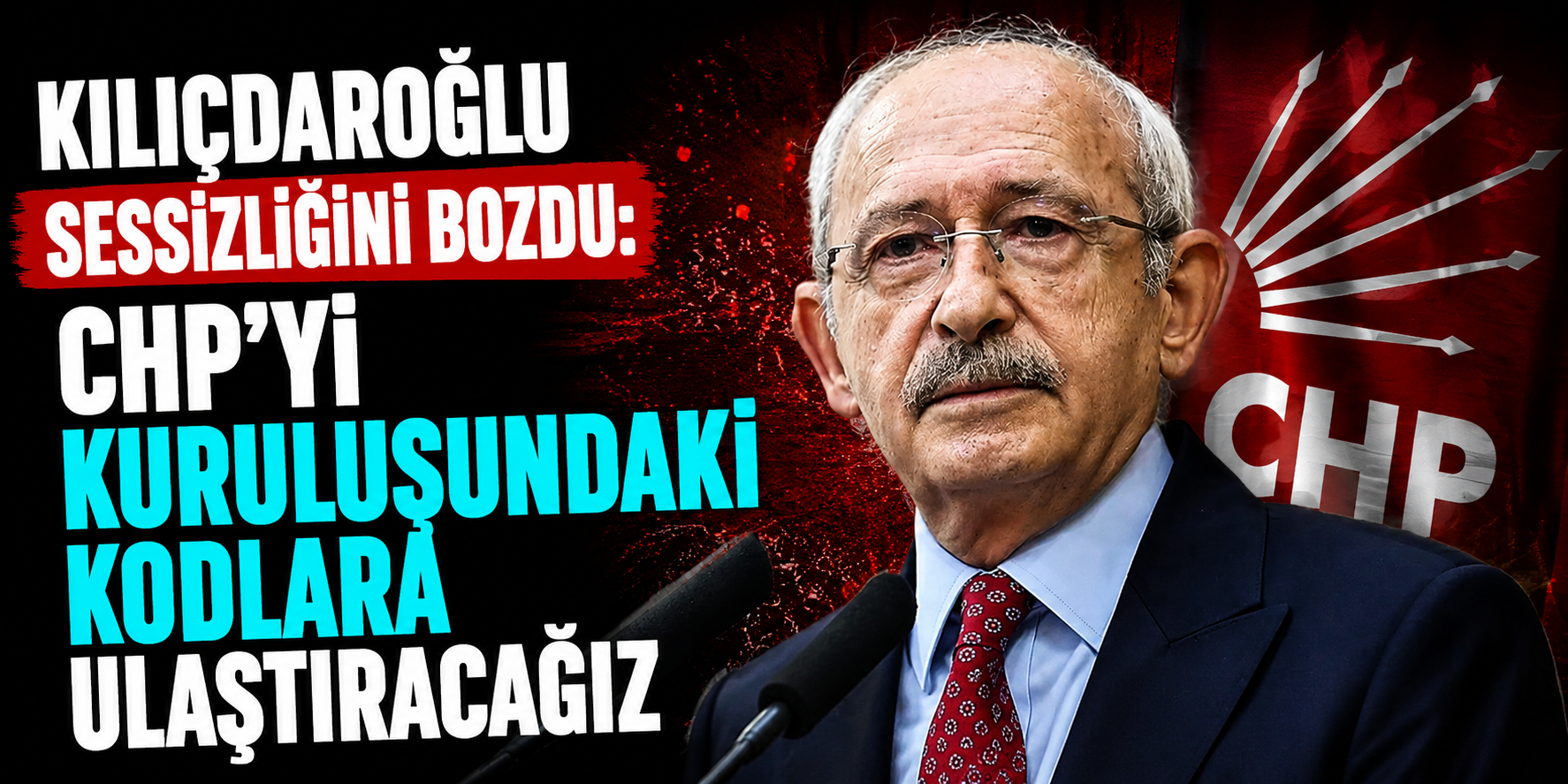 Kılıçdaroğlu’ndan İlk Mesaj: “CHP’yi Kuruluş Kodlarına Döndüreceğiz”