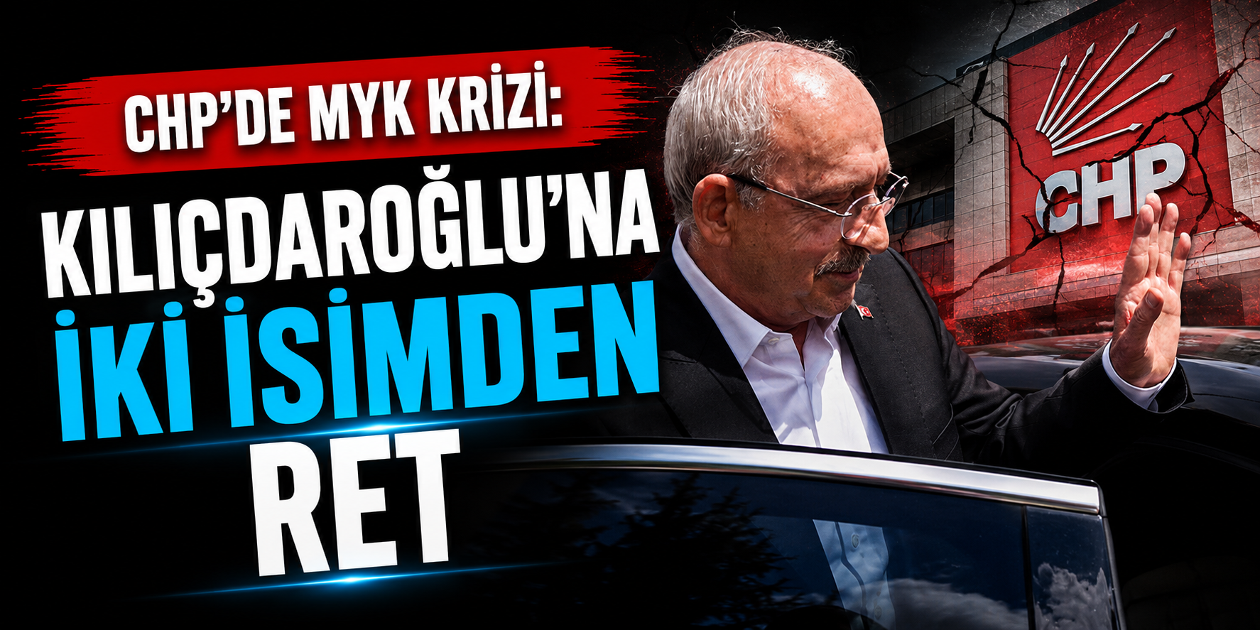 CHP’de Beklenmedik Rest: MYK Teklifine “Hayır”